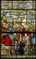 Le Beatitudini, Église Sainte-Tanche de Lhuître, Beati gli affamati